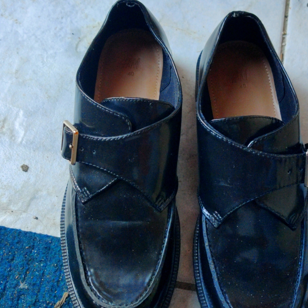 H&M Chunky Vegan Leather Loafers